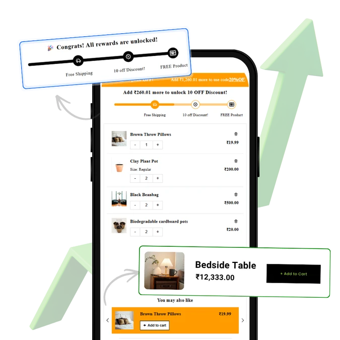 Shopify cart drawer app